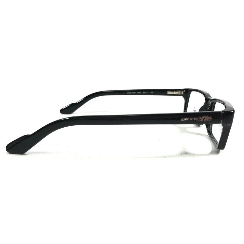 Arnette MOD.7035 1143 Eyeglasses Frames Black Rectangular Full Rim 50-17-130